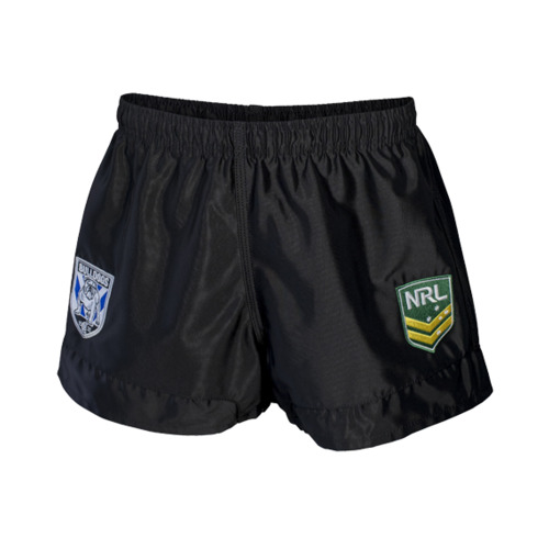 Canterbury CB Bulldogs NRL Heritage Supporters Shorts Kid Sizes ONLY!8