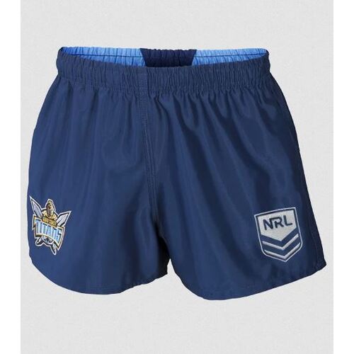 Gold Coast Titans 2021 NRL Home Supporters Shorts Adults Sizes S-5XL! 