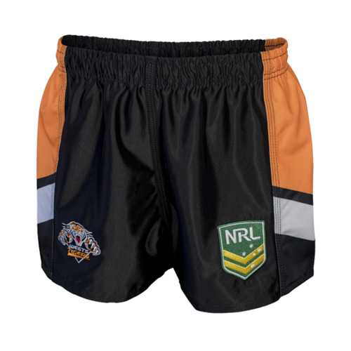Wests Tigers NRL Home Supporters Shorts Adults & Kids Sizes!8