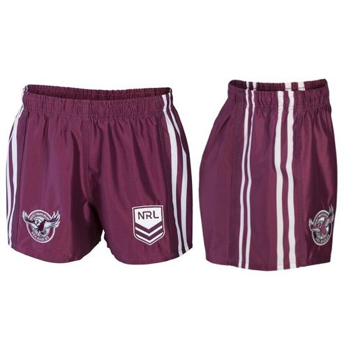Manly Sea Eagles NRL Supporters Shorts Adults Sizes S-5XL! NEW LOGO