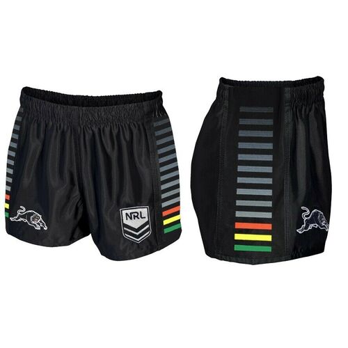 Penrith Panthers NRL Home Supporters Shorts Adults Sizes S-5XL! NEW LOGO