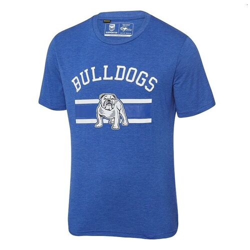 Canterbury Bankstown Bulldogs NRL Marle Tee T Shirt Adults & Kids Sizes! W18