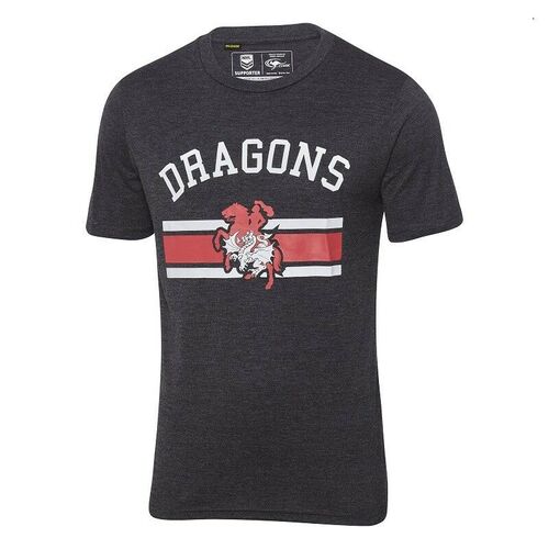 Dragons NRL 2018 Screen Printed Marle Tee T Shirt Size S-5XL! BNWT's W18