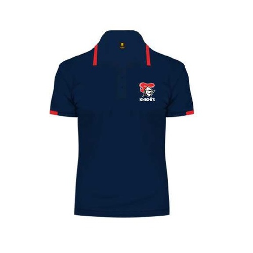 Newcastle Knights NRL Club Knitted Polo Shirt Sizes S-5XL! W20