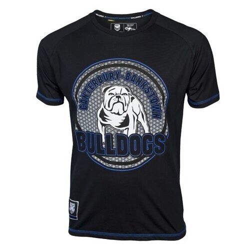 Canterbury Bankstown Bulldogs NRL Classic Core T Shirt Adult & Kids Sizes! W6