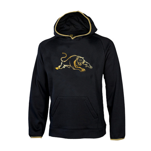 Penrith Panthers NRL Gold Logo Fleece Hoody Adult Sizes S-5XL! W7
