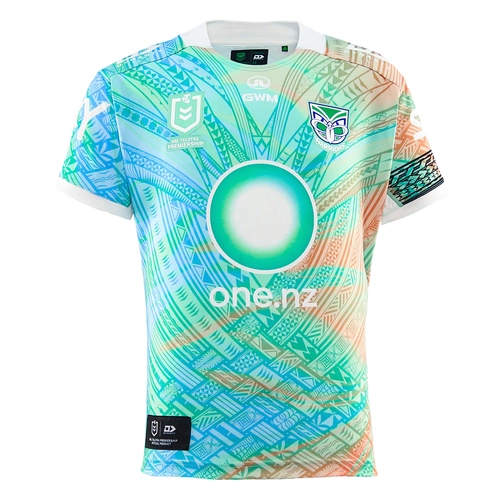 New Zealand Warriors NRL 2025 Dynasty Pasifika Jersey Adults Sizes S-3XL!