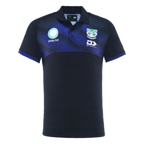 New Zealand Warriors NRL 2025 Dynasty Players Media Polo Shirt Sizes S-7XL!