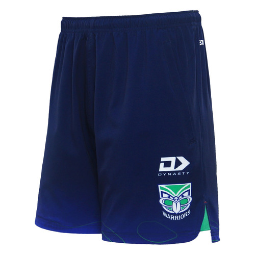 New Zealand Warriors NRL 2024 Dynasty Navy Gym Training Shorts Adult Sizes S-7XL!
