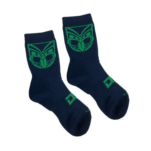 New Zealand Warriors NRL Players Dynasty Crew Socks Adults Size 8-11 & 11-14!
