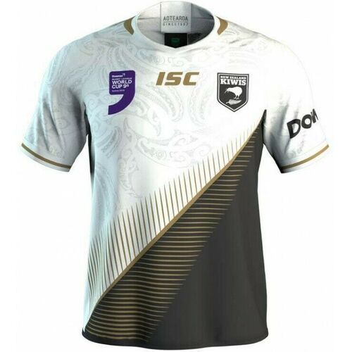 New Zealand Kiwis 2019 ISC NRL Mens World Nines 9s Jersey Sizes S-5XL!