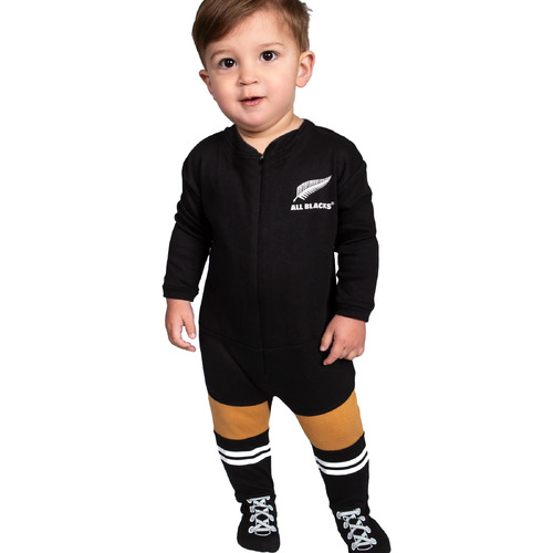 New Zealand All Blacks NRL 2023 Kids Footysuit Sizes 000-2!