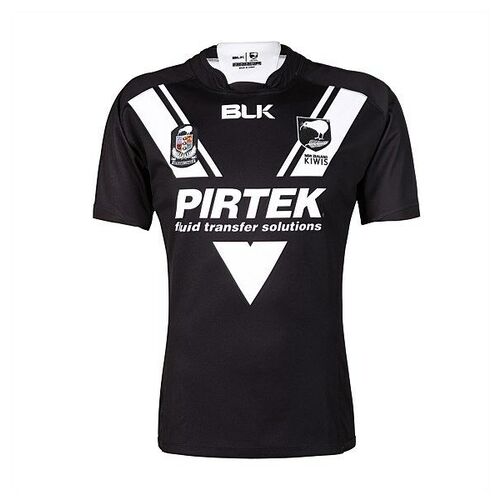 New Zealand Kiwis Rugby League BLK Home Jersey Adults, Ladies & Kids Sizes! T6
