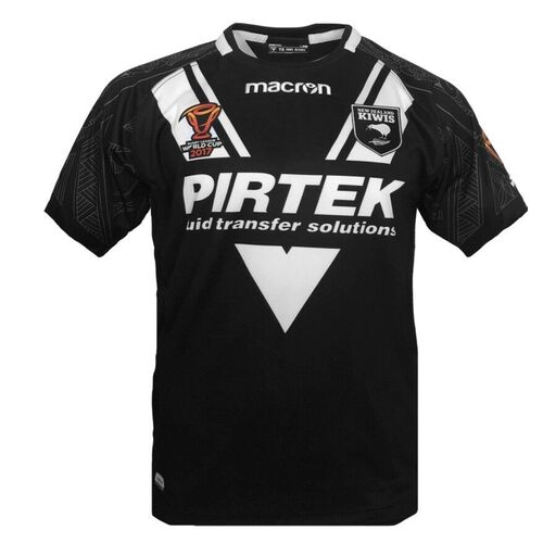 New Zealand Kiwis RLWC NRL Macron Home Jersey Adults Sizes ONLY! CLEARANCE T7