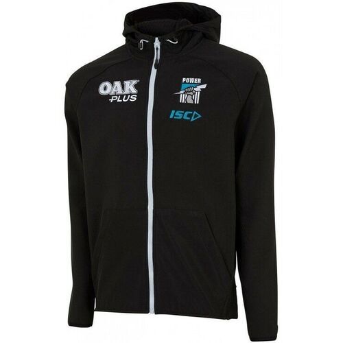 Port Adelaide Power AFL ISC Players Tech Pro Hoody Size 3XL-4XL! T8