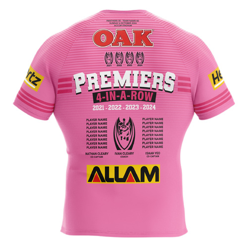 Penrith Panthers NRL 2024 O'Neill's Premiers Jersey Kids Sizes 6-13! 