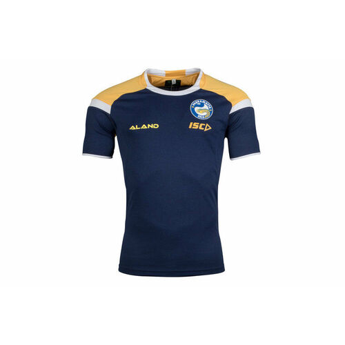Parramatta Eels NRL ISC Navy/Gold Training T Shirt Sizes S-3XL! T8