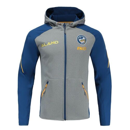 Parramatta Eels NRL 2019 ISC  Players Tech Pro Hoody Jacket Sizes S-5XL! T9