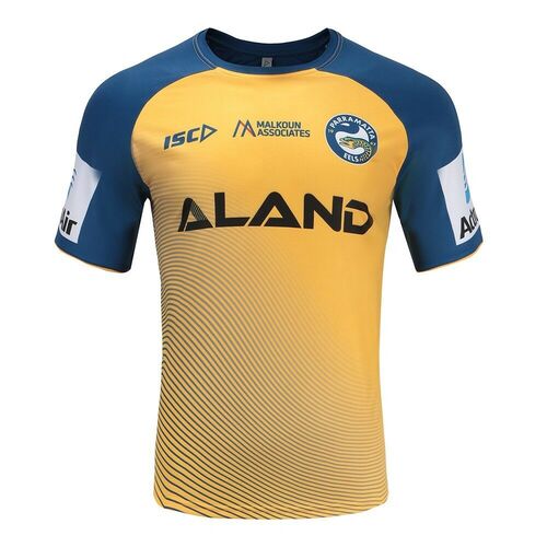 Parramatta Eels NRL 2019 Players ISC Gold Training T Shirt Sizes S-5XL! T9