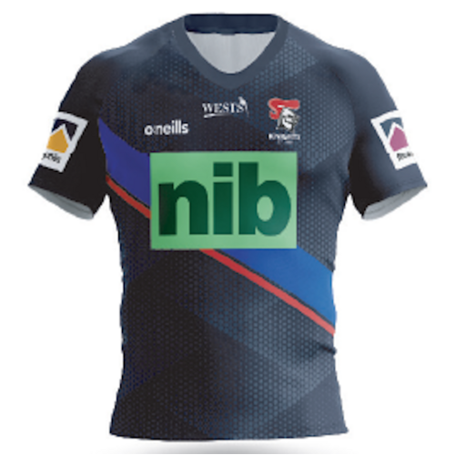 Newcastle Knights NRL 2022 Warm-Up Shirt Navy Sizes S-5XL!