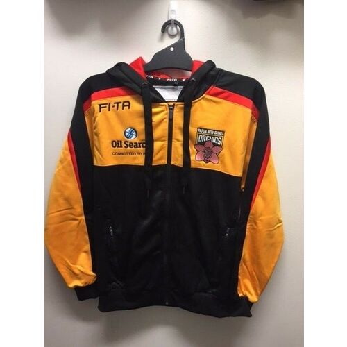 Papua New Guinea Kumuls Rugby League Players Orchids Zip Hoodie Size S-4XL! T8