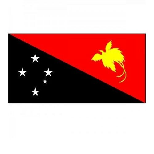 Papua New Guinea Polyester Flag 60 cm x 90 cm 