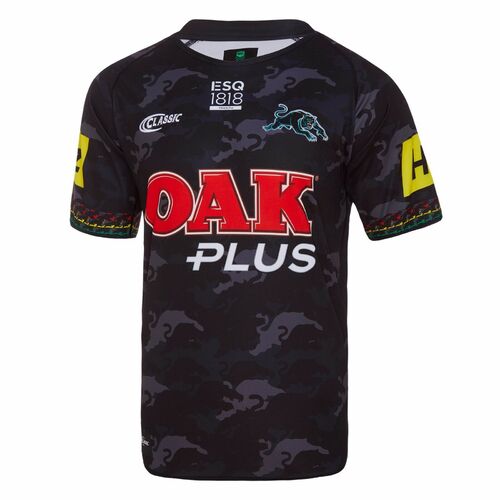 Penrith Panthers NRL 2018 Players Camo Training Jersey Sizes 2XL & 4XL ONLY! T8
