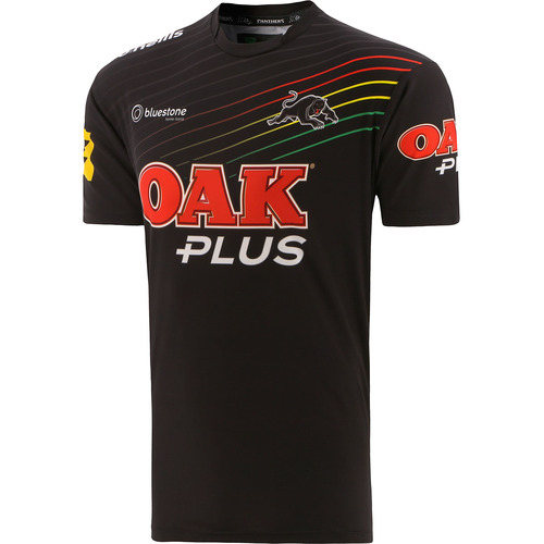 Penrith Panthers NRL 2023 O'Neills Training Shirt Black Sizes S-7XL!