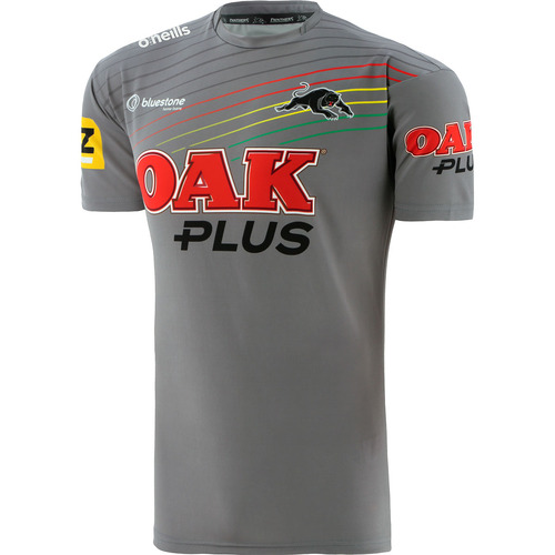 Penrith Panthers NRL 2023 O'Neills Training Shirt Grey Sizes S-3XL!
