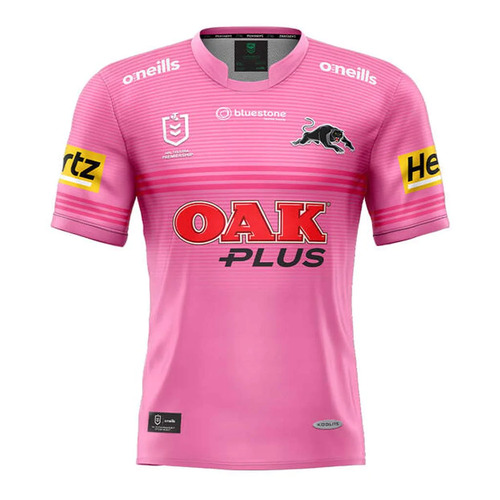 Penrith Panthers NRL 2023 O'Neills Away Pink Jersey Sizes S-7XL!