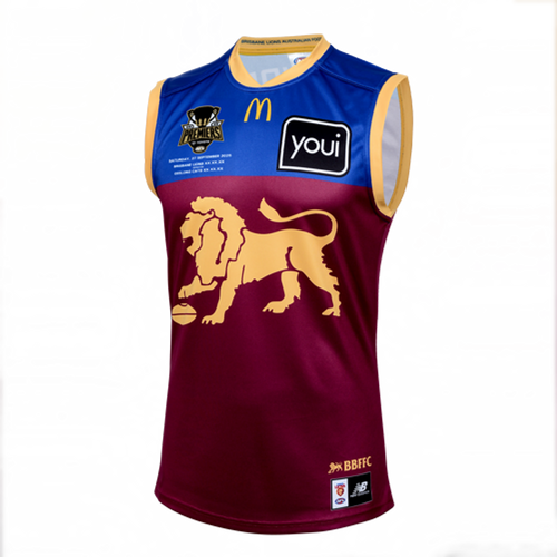 Brisbane Lions AFL 2025 Premiers Guernsey Sizes S-4XL! PRESALE!