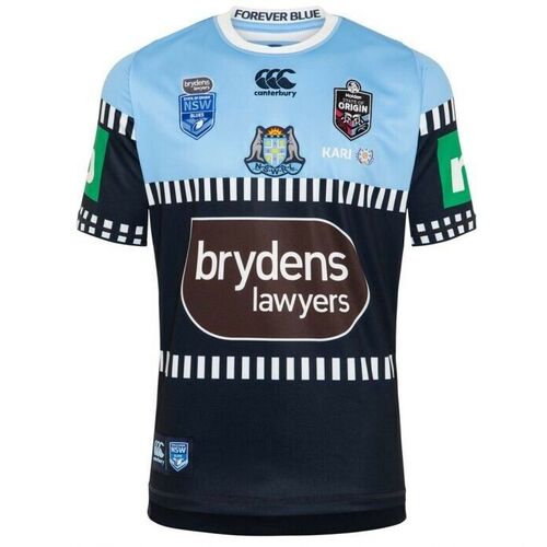 NSW Blues CCC 2020 State of Origin Pro Alternate Navy Jersey Sizes S-4XL!