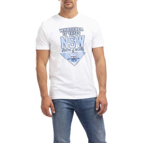 New South Wales Blues Origin CCC Slogan T Shirt Sizes S-4XL! T0