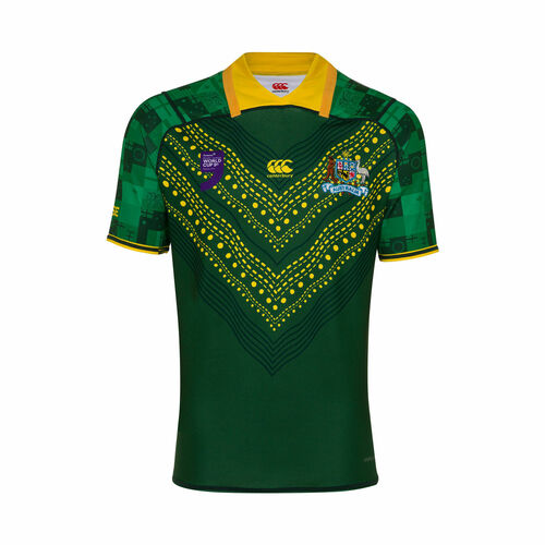 Australian Kangaroos ARL CCC 2019 9's Nines Jersey Adult Sizes S-4XL!