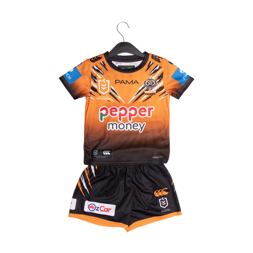 Wests Tigers NRL 2026 CCC Home Jersey Toddlers Set Sizes 0-4!