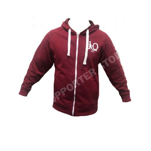 Queensland Maroons Retro Heritage Logo Zip Hoodie/Jacket Sizes S-5XL! W9