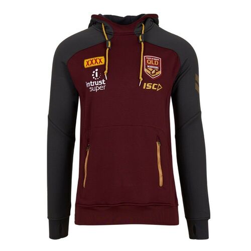 Queensland QLD Maroons Origin ISC Players Squad Hoody Mens & Kids Sizes! T8