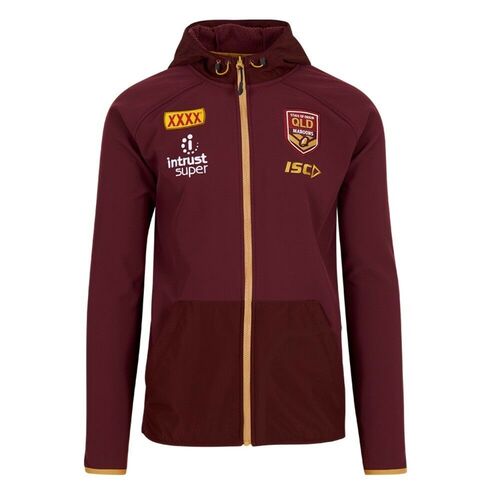 QLD Maroons 2018 ISC Players Tech Pro Hoody Sizes S-5XL! 05M