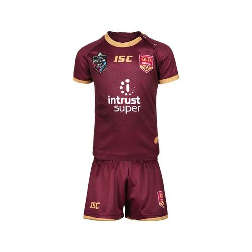 Queensland Maroons State of Origin On Field Jersey Toddlers Sizes 0-4! T8