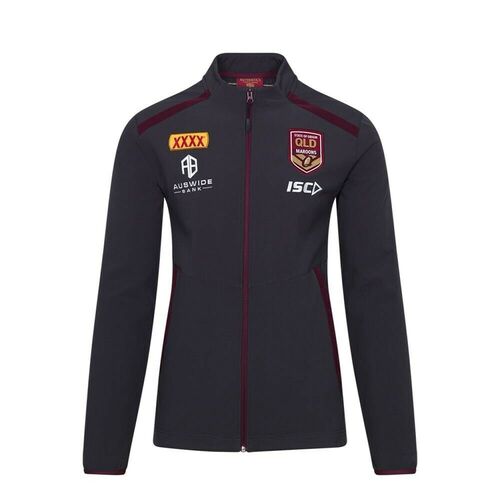 Queensland Maroons State of Origin ISC Players Arena Jacket Sizes S-5XL! T9