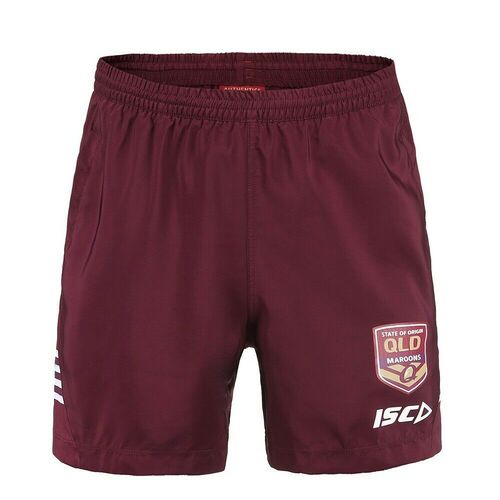 QLD Maroons Origin ISC Players Training Shorts Adults Sizes S-5XL! T9