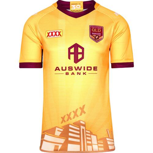 Queensland Maroons State of Origin 2020 ISC Players Training Jersey Sizes S-7XL!