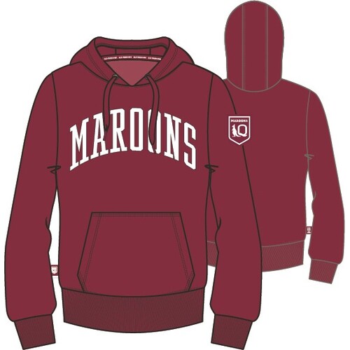 Queensland Maroons QLD SOO Jumper Hoody Sizes S-5XL! S3