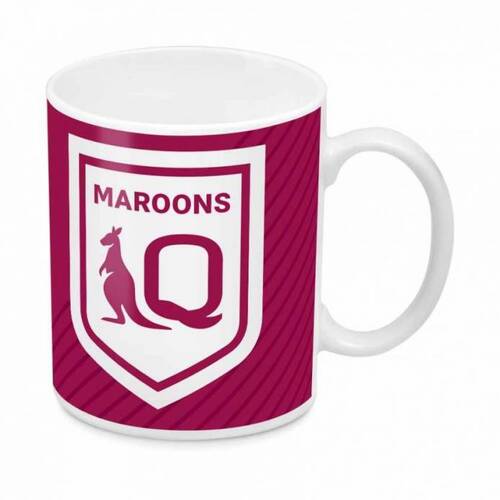 Queensland QLD Maroons SOO NRL Gift Go Maroons Ceramic Coffee Cup Mug