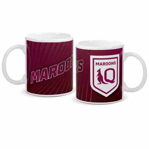 Queensland Maroons SOO NRL Gift Go Maroons Ceramic Coffee Cup Mug #2
