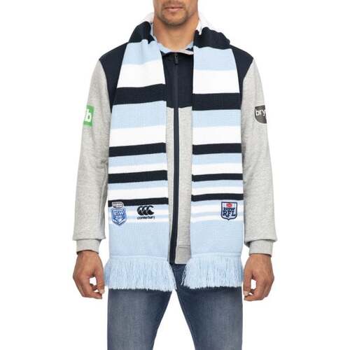 New South Wales NSW Blues State Of Origin 2020 CCC Stripe Scarf!