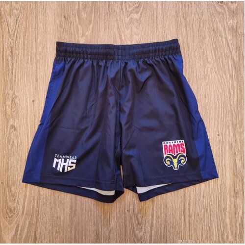 Adelaide Rams 2022 MHS Training Shorts Adults Sizes S-5XL!