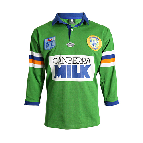 Canberra Raiders 1994 ARL/NRL MILK Retro Jersey Sizes S-5XL! Heritage