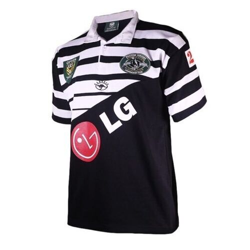 Western Suburbs Magpies 1998 NRL Retro Jersey Sizes S-5XL! 