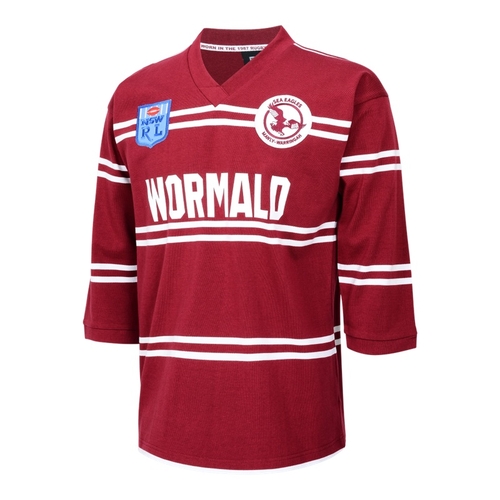 Manly Sea Eagles 1987 Grand Final Patch ARL/NRL Retro Jersey Size S-5XL! Limited Edition